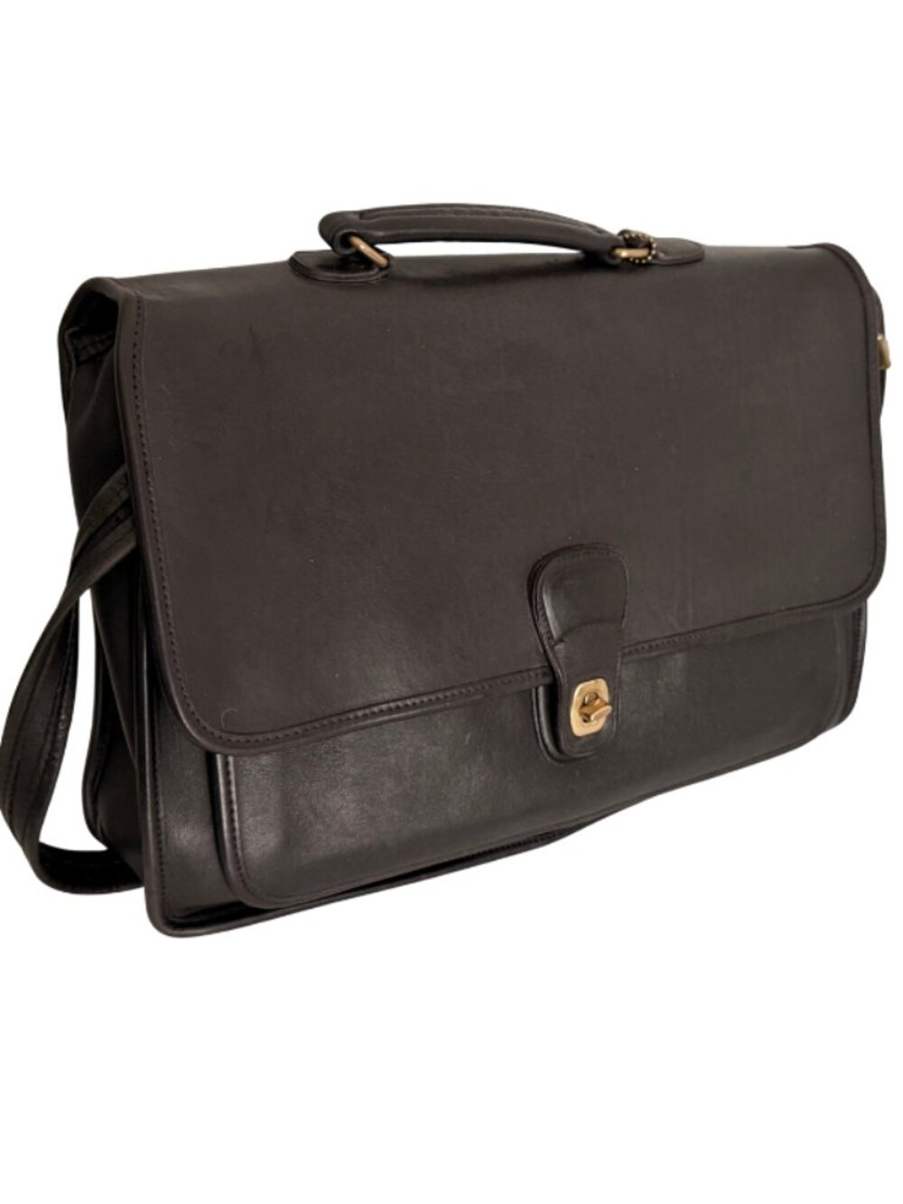 Coach Metropolitan Briefcase from Devil Wears Prada 2 , Authentic 1990s - Picture 3 of 14